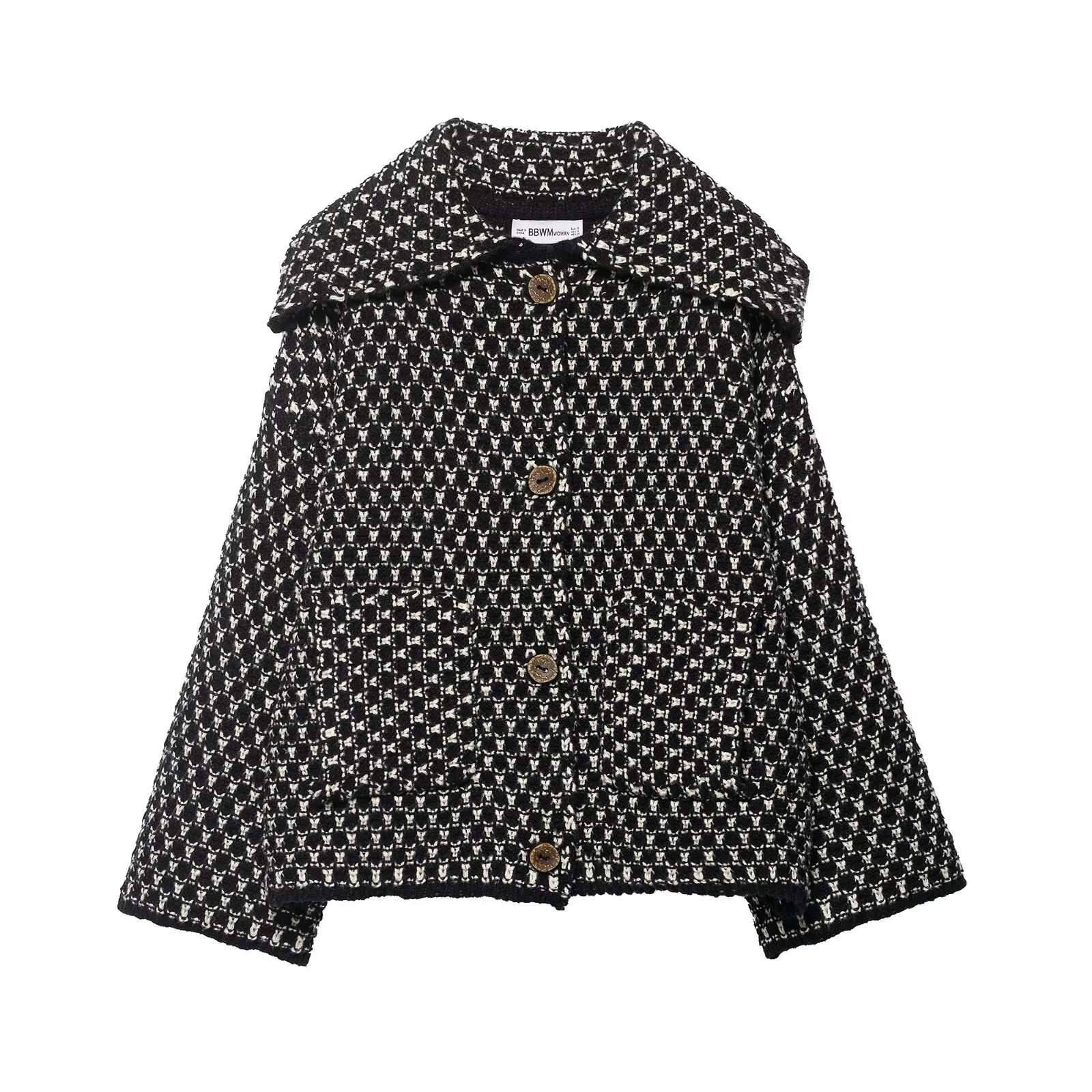 Korean style women's autumn and winter 2025 new loose and slimming casual knitted cardigan temperament jacket