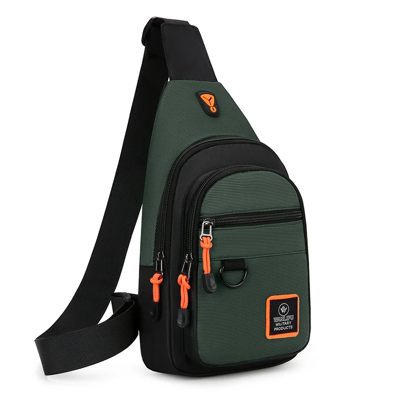 Men's leisure outdoor hiking bike shoulder bag,waterproof sports crossbody bag,travel backpack,men's chest bag, shoulder bag 2