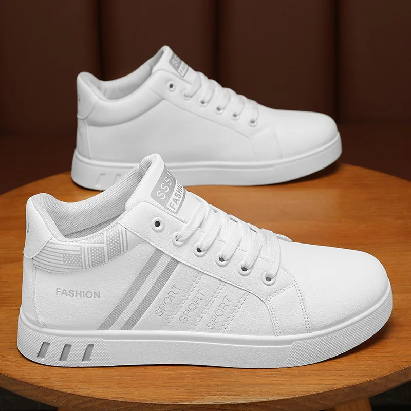 Big size new all-match men's shoes Korean version of the flow of boys in the board shoes casual sports shoes sneakers