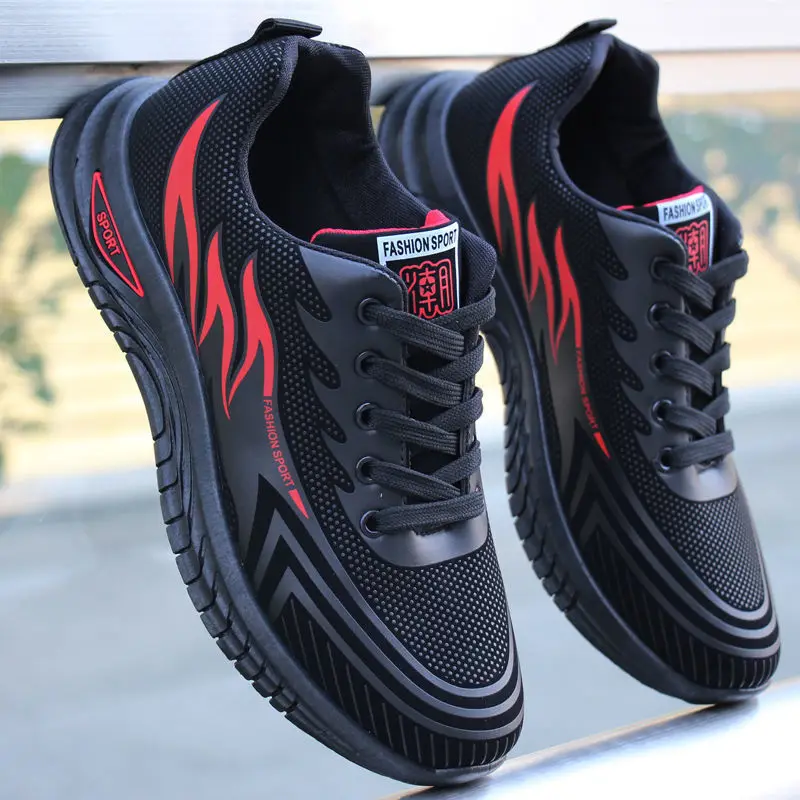 Men's Breathable Lightweight Fashion Running Shoes Casual Platform Sports Sneakers New Arrivals