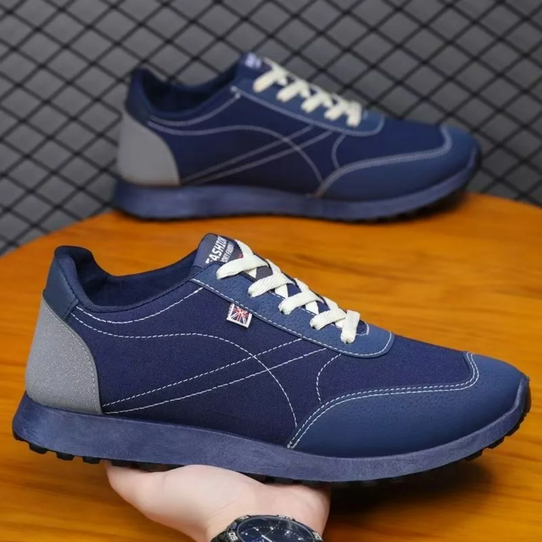 Men's sneakers Retro jogging breathable canvas shoes outdoor hiking Running shoes