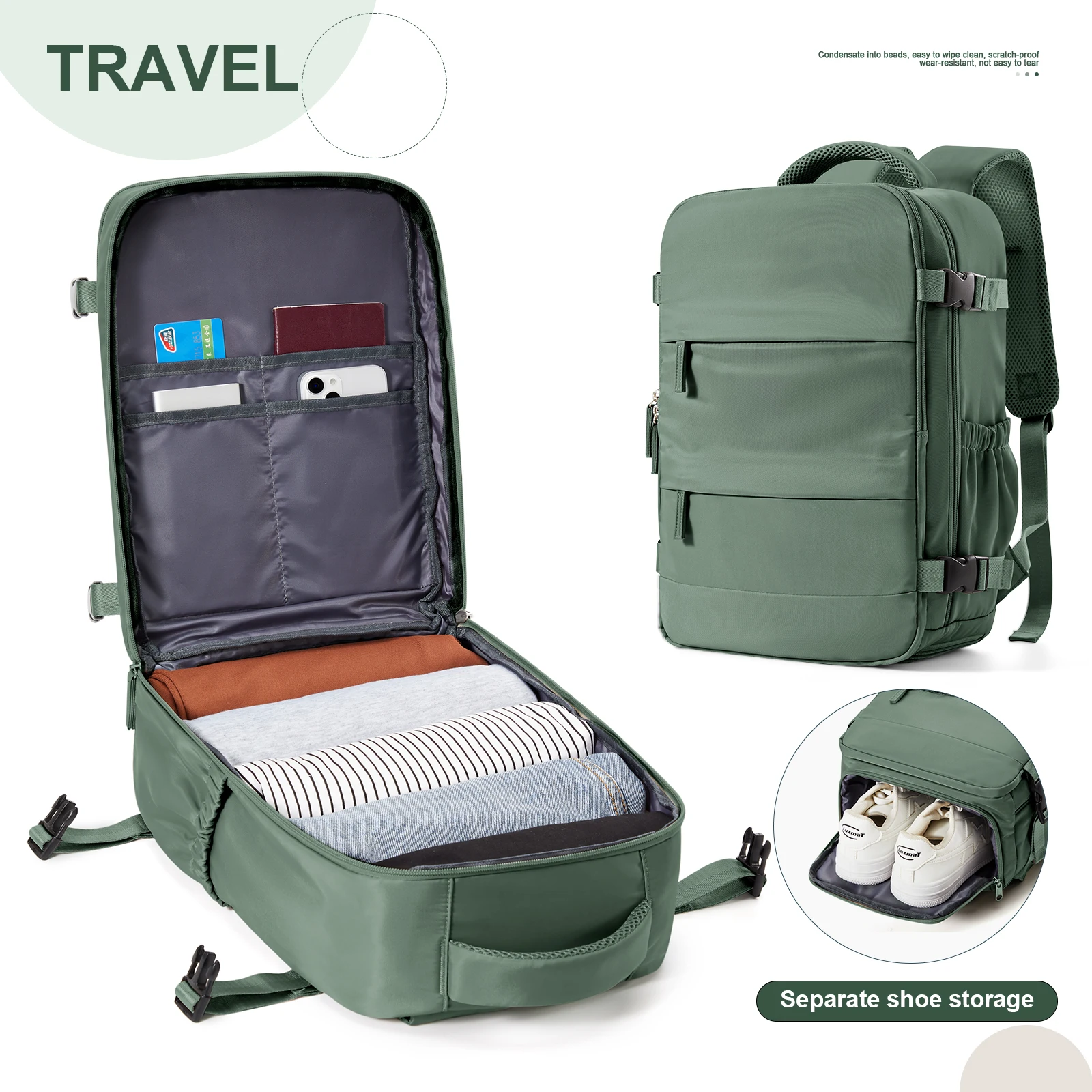 Ryanair Backpack 40x20x25 Cabin Bag Travel Backpack for Men Women Hand Luggage Leisure Laptop Backpack mochila para viaje cabina
More items from this seller
View All