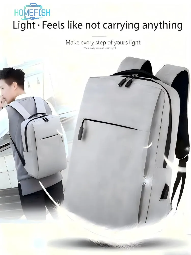 HOMEFISH Lightweight Business Laptop Backpack, 13,14,15 Inch Computer Backpack, MEN'S AND WOMEN'S Travel Backpack, Student BA
