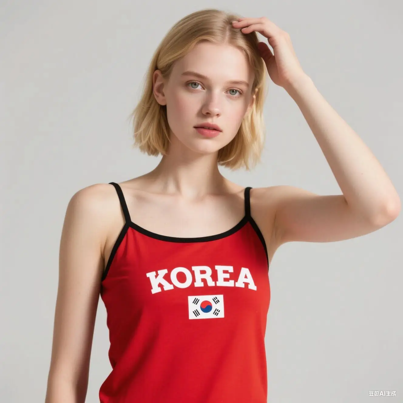 Y2k Clothes 90s Emo Punk KOREA Letters Red Camisole Crop Top Grunge Crop Top Vintage Gothic Women's Corset Tank Top Baby Tees
